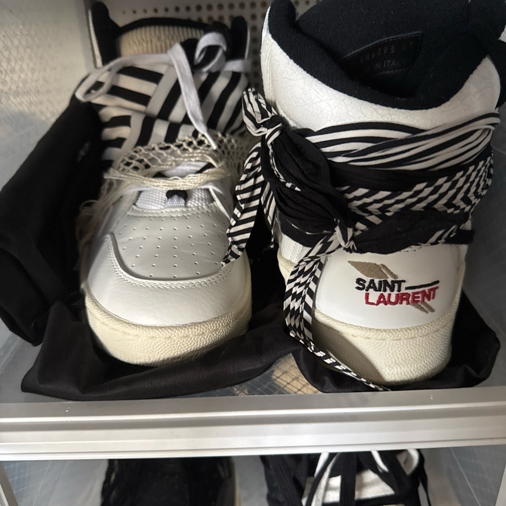 Saint Laurent cure Fringe sneakers men’s 38 - Picture 6 of 11